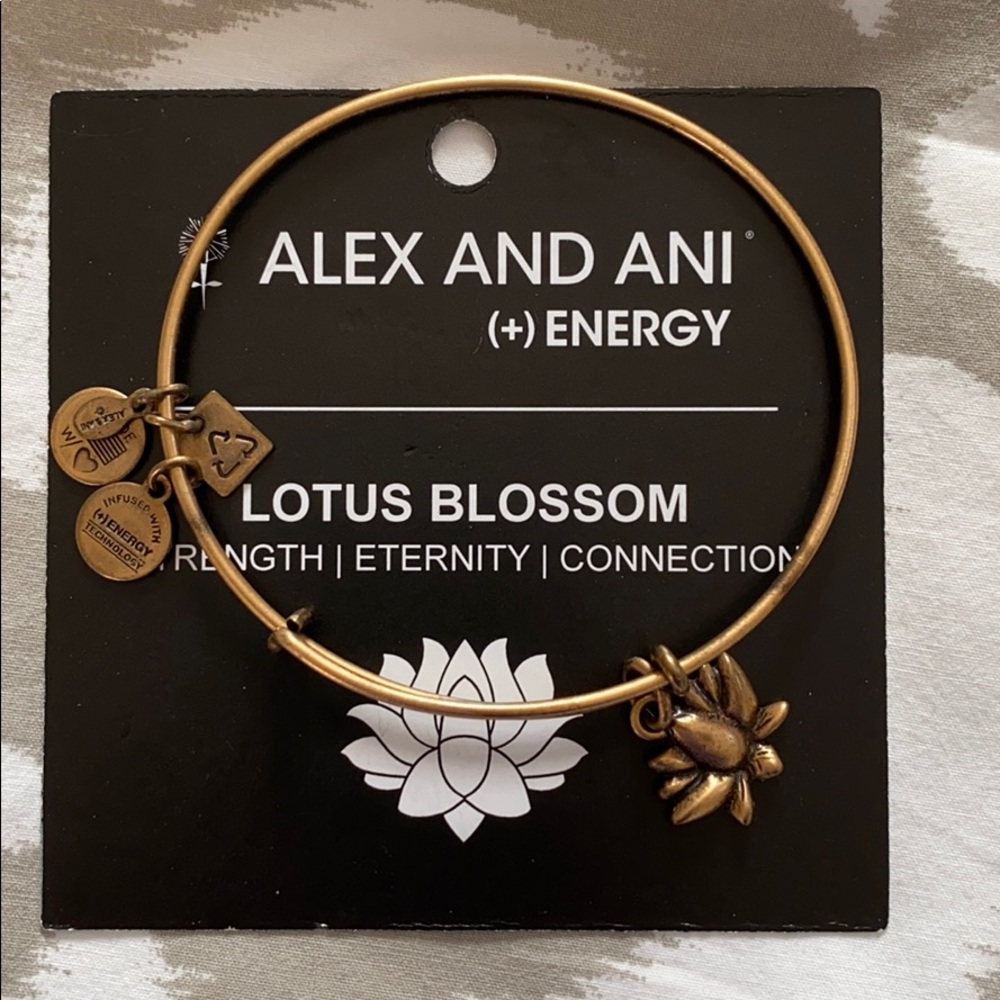 Lotus blossom bangle